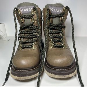 Fishing Boots leather size 5 Man 7 Woman